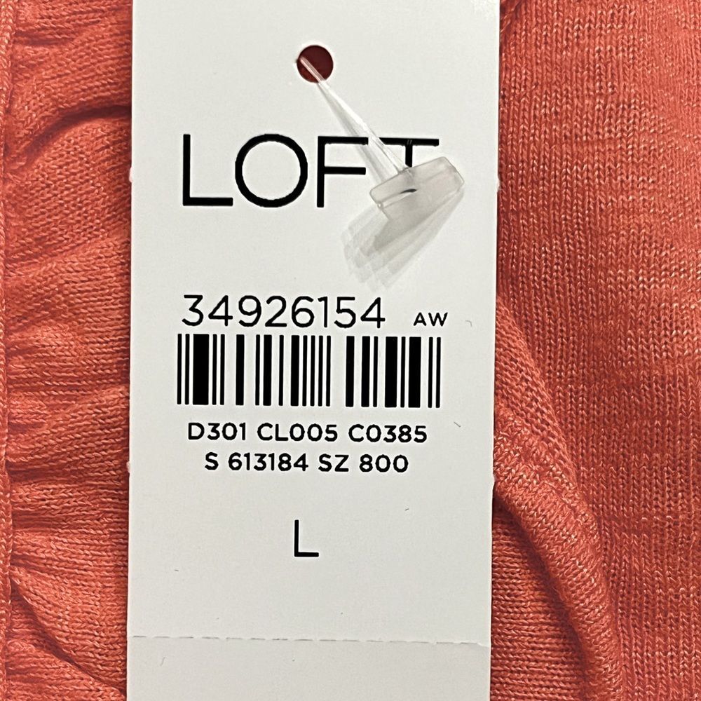 Loft Ruffle Bib Button Top - Picture 4 of 6